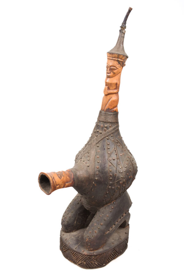 Container - Bone, Wood - Kwele - Gabon