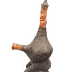 Container - Bone, Wood - Kwele - Gabon
