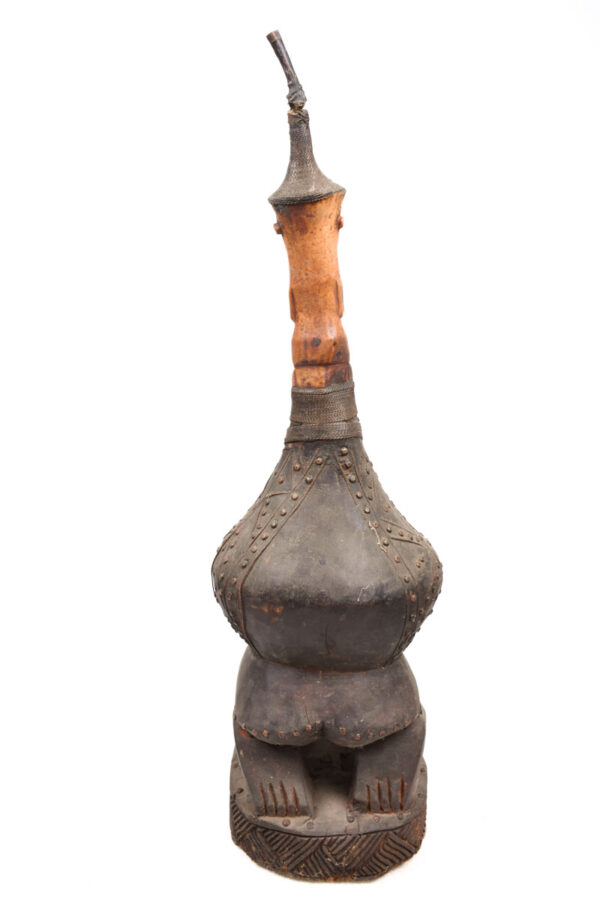 Container - Bone, Wood - Kwele - Gabon