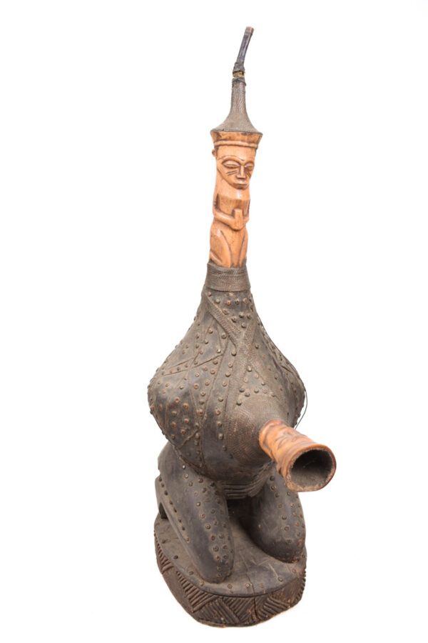Container - Bone, Wood - Kwele - Gabon