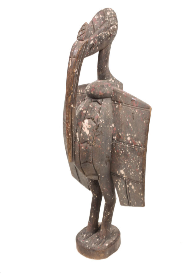 Hornbill Figure - Wood - Sejen - Senufo - Ivory Coast