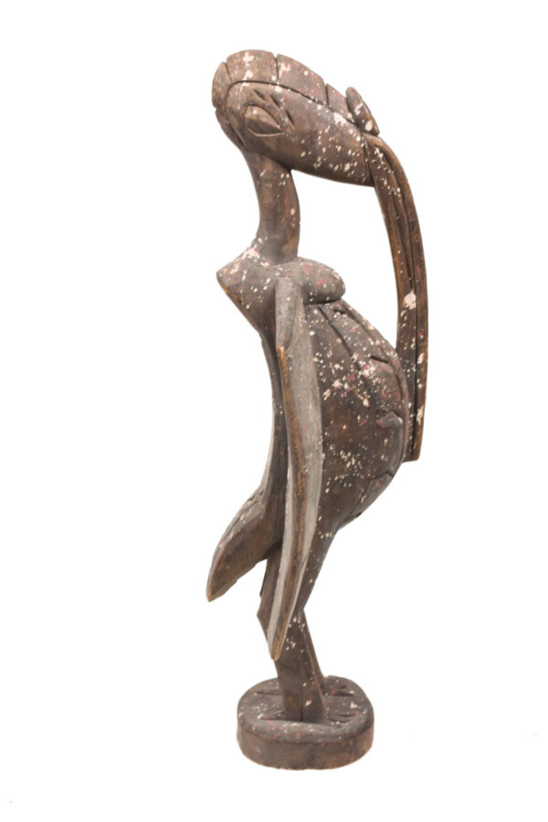 Hornbill Figure - Wood - Sejen - Senufo - Ivory Coast