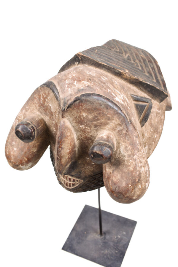 Crest mask - Wood - Bangwa - Cameroon