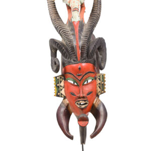 Dance mask - Wood - Guro - Ivory Coast