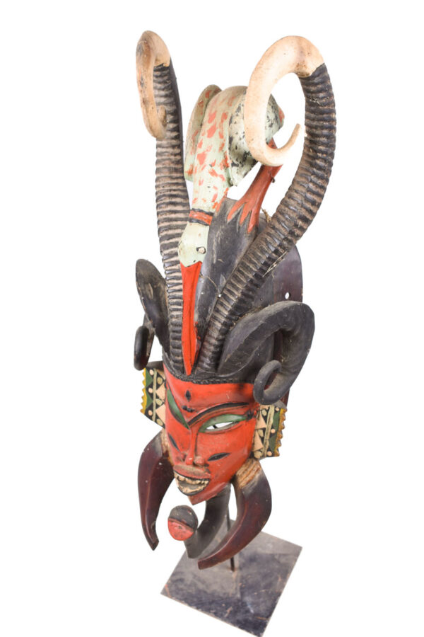 Dance mask - Wood - Guro - Ivory Coast