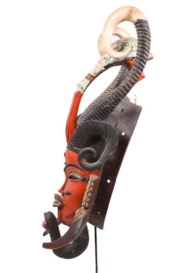 Dance mask - Wood - Guro - Ivory Coast