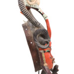 Dance mask - Wood - Guro - Ivory Coast