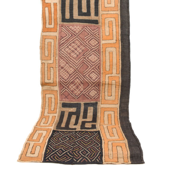 Textile - Cloth - Shoowa-Kuba - DR Congo 300 cm