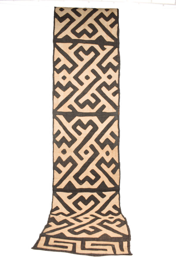 Textile - Cloth - Shoowa-Kuba - DR Congo 320 cm