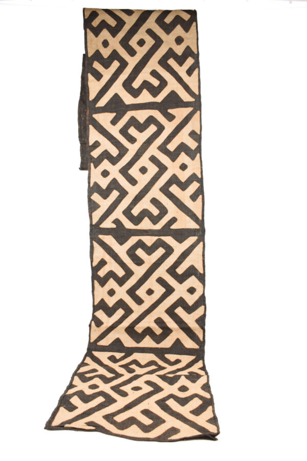 Textile - Cloth - Shoowa-Kuba - DR Congo 320 cm