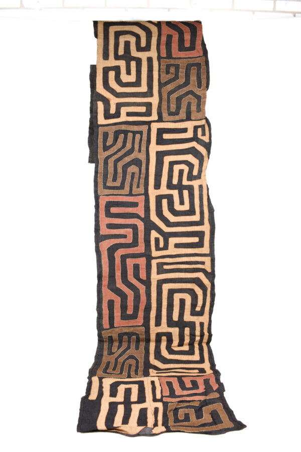 Textile - Cloth - Shoowa-Kuba - DR Congo 320 cm