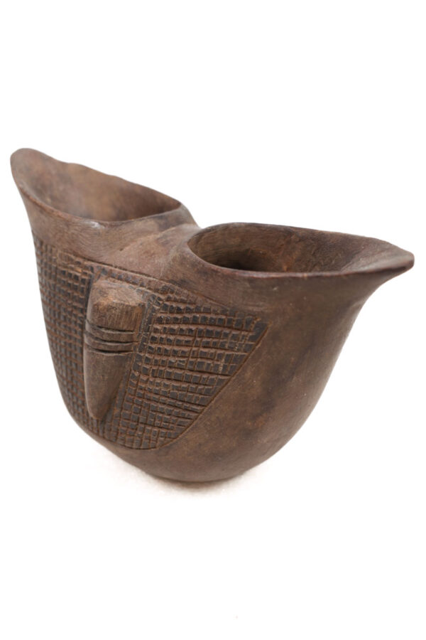 Ceremonial cup - Wood - Suku / Yaka - DR Congo