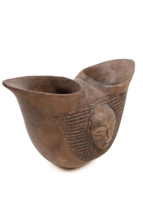 Ceremonial cup - Wood - Suku / Yaka - DR Congo