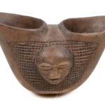 Ceremonial cup - Wood - Suku / Yaka - DR Congo