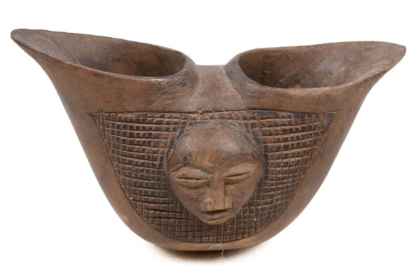 Ceremonial cup - Wood - Suku / Yaka - DR Congo