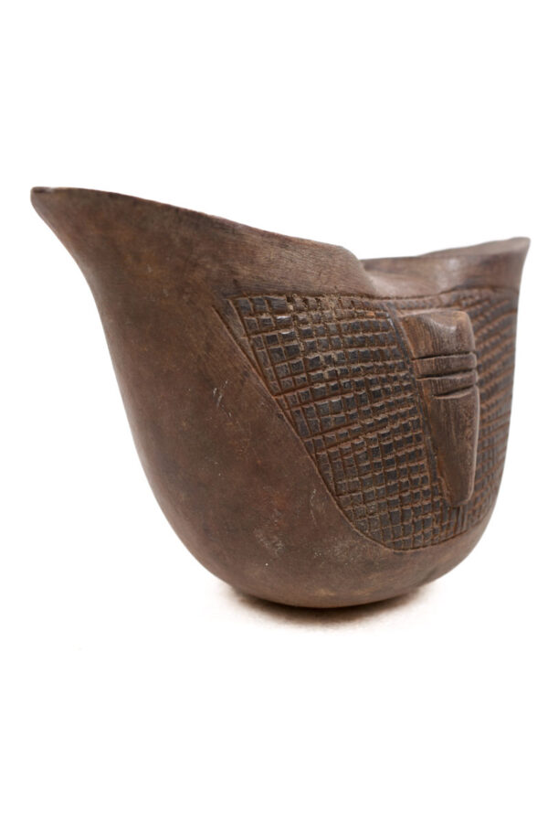 Ceremonial cup - Wood - Suku / Yaka - DR Congo