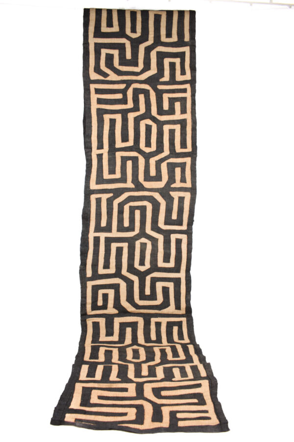 Textile - Cloth - Shoowa-Kuba - DR Congo 310 cm