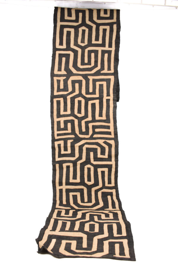 Textile - Cloth - Shoowa-Kuba - DR Congo 310 cm