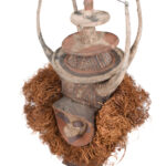 Initiation mask - Textile, Wood - Yaka - Congo