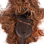Initiation mask - Textile, Wood - Yaka - Congo