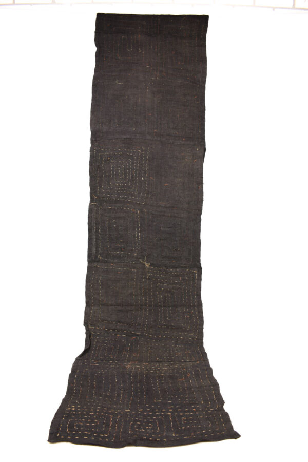 Textile - Cloth - Shoowa-Kuba - DR Congo 340 cm