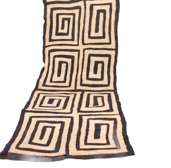 Textile - Cloth - Shoowa-Kuba - DR Congo 340 cm