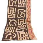 Textile - Cloth - Shoowa-Kuba - DR Congo 320 cm