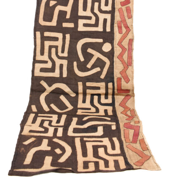 Textile - Cloth - Shoowa-Kuba - DR Congo 320 cm