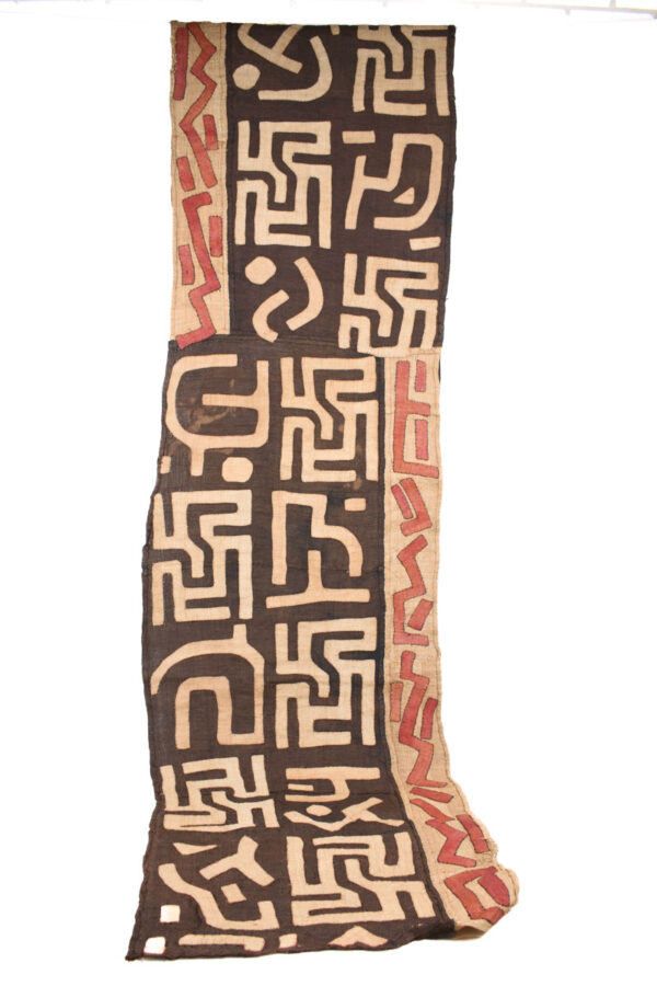 Textile - Cloth - Shoowa-Kuba - DR Congo 320 cm