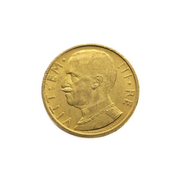 Italy 50 Lire 1933 Vittorio Emanuele III