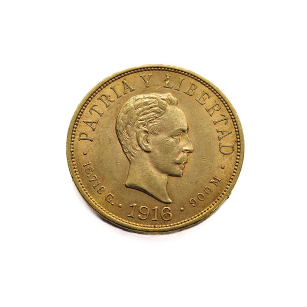 Cuba 10 Pesos 1916 José Martí