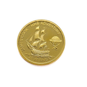 Tonga 10 Pa`anga 2003 James Cook - 1/25 Oz.