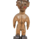 Venavi figure - Wood, Beads - Ewe - Togo