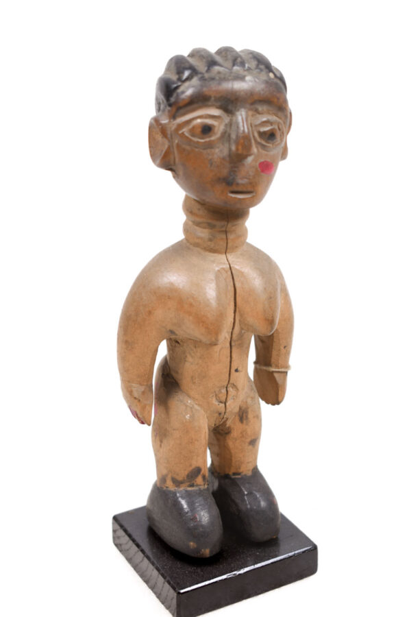 Venavi figure - Wood, Beads - Ewe - Togo