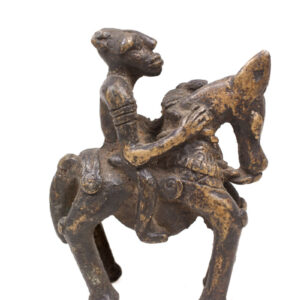 Equestrian Figure - Bronze - Dogon - Mali