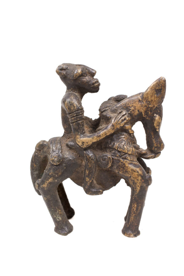 Equestrian Figure - Bronze - Dogon - Mali
