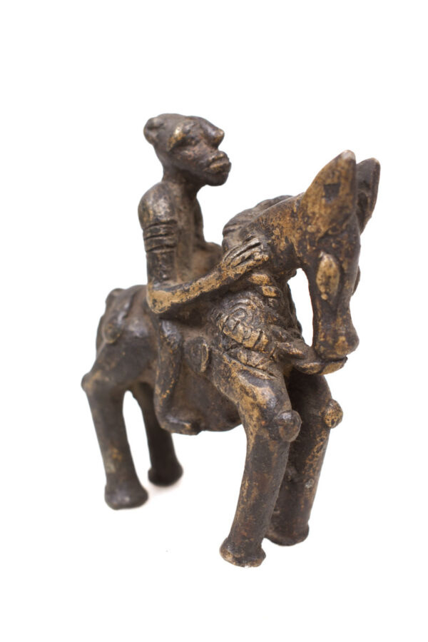 Equestrian Figure - Bronze - Dogon - Mali