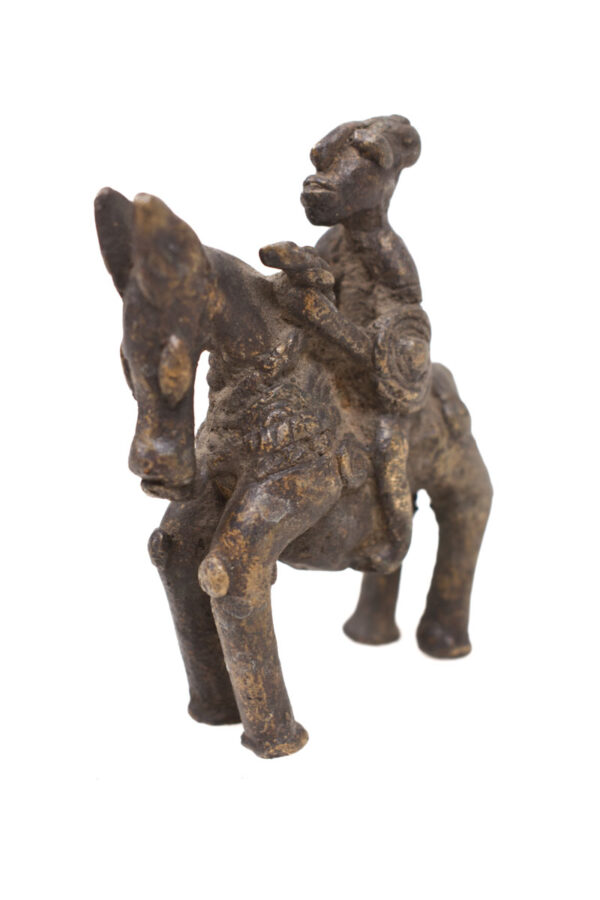 Equestrian Figure - Bronze - Dogon - Mali