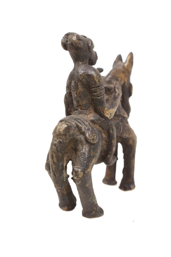 Equestrian Figure - Bronze - Dogon - Mali