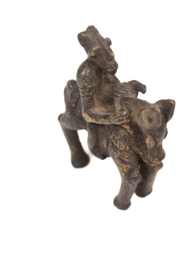 Equestrian Figure - Bronze - Dogon - Mali