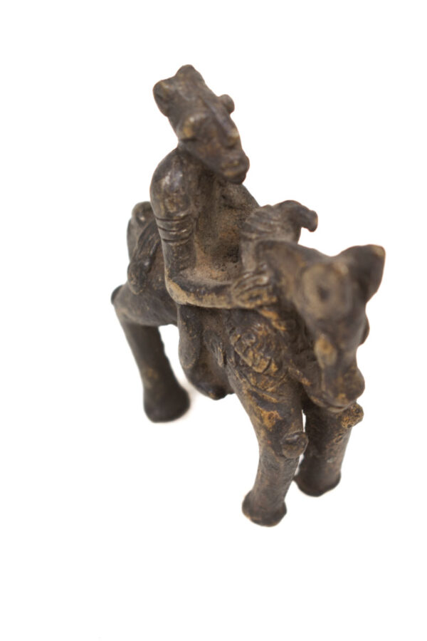 Equestrian Figure - Bronze - Dogon - Mali