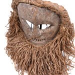 Ndaaka Mask - Wood, Raphia - Ituri- DR Congo