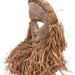 Ndaaka Mask - Wood, Raphia - Ituri- DR Congo