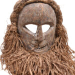 Ndaaka Mask - Wood, Raphia - Ituri- DR Congo