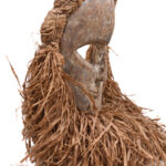 Ndaaka Mask - Wood, Raphia - Ituri- DR Congo