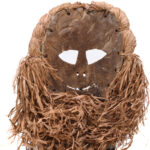 Ndaaka Mask - Wood, Raphia - Ituri- DR Congo