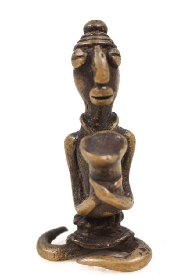 Goldweight figure - Bronze - Ashanti - Ghana