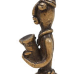 Goldweight figure - Bronze - Ashanti - Ghana
