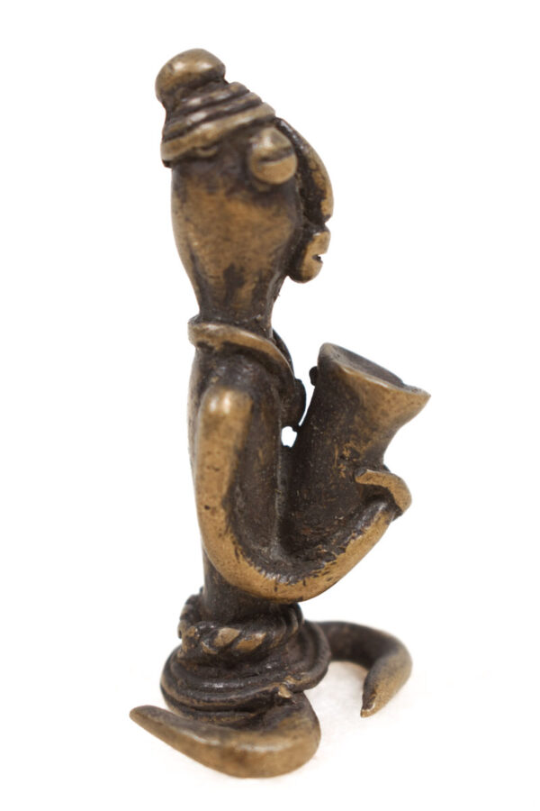 Goldweight figure - Bronze - Ashanti - Ghana