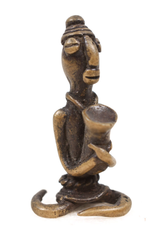 Goldweight figure - Bronze - Ashanti - Ghana